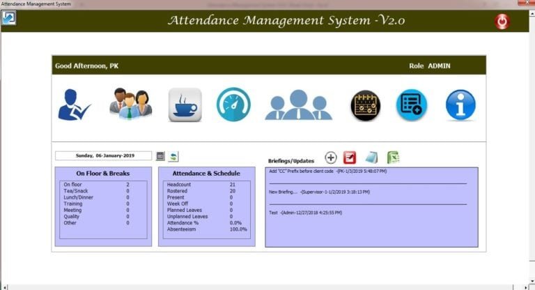 Attendance Management System