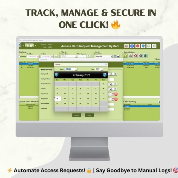 Access Card Request Management System V1.0