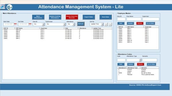 Attendance Management System – Lite - Image 6