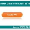 Automatic Data Transfer Excel to PowerPoint - Image 3
