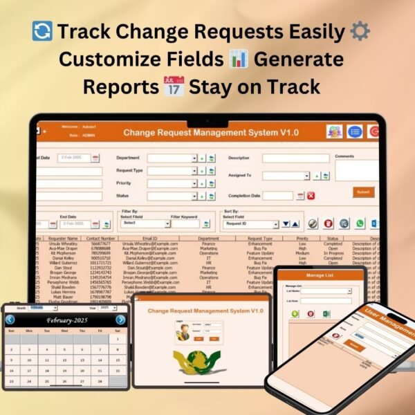 Change Request Management System V1.0