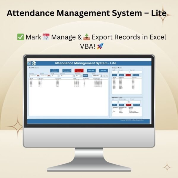 Attendance Management System – Lite