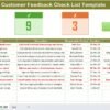 Customer Feedback Checklist Template in Excel - Image 2