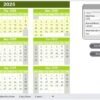 Digital Advertising Calendar in Excel - Image 3