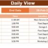 Fleet Maintenance Calendar in Excel - Image 7