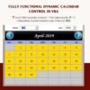 Fully Functional Dynamic Calendar Control in VBA