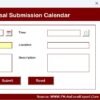 Grant Proposal Submission Calendar in Excel - Image 5