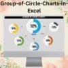 Group of Circle Charts in Excel