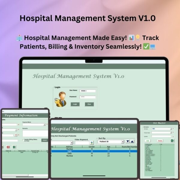 Hospital Management System V1.0