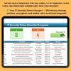 IT Security Policy Checklist Template in Excel
