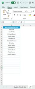 Insurance Coverage Checklist Template in Excel - Next Gen Templates