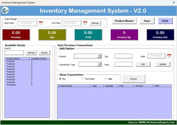 Inventory Management Form - Image 3