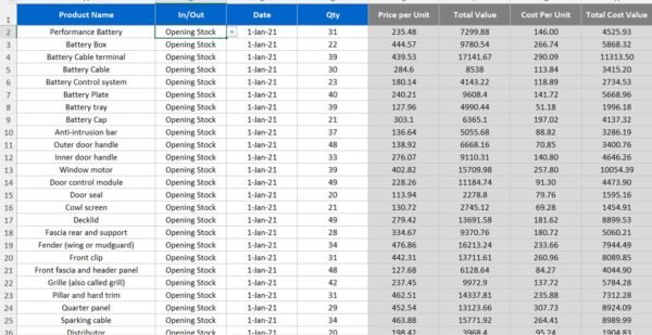 Inventory Management Template for Store - Image 6