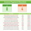Invoice Payment Checklist in Excel - Image 2