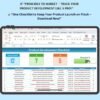 Product Development Checklist in Excel