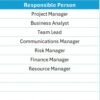 Project Management Checklist Templet in Excel - Image 3