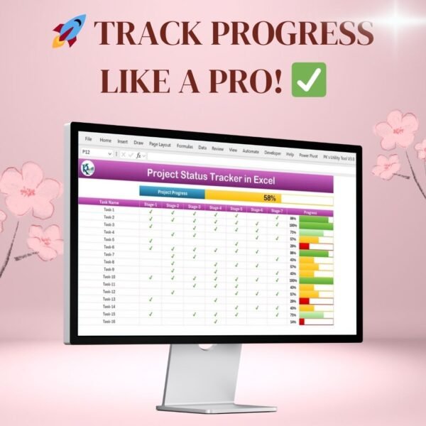 Project Progress Tracker in Excel