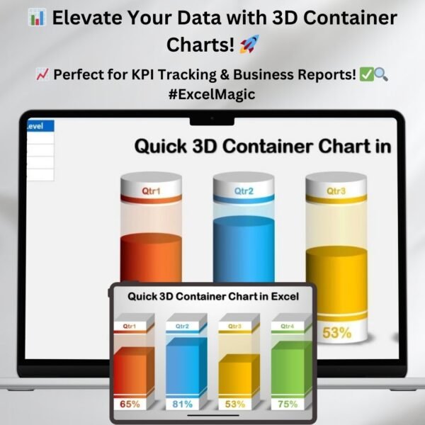 Quick 3D Container chart in Excel