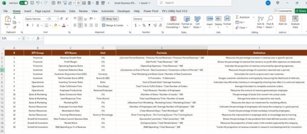 Small Business KPI Dashboard in Power BI - Image 8