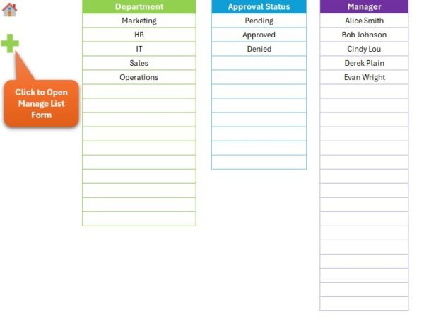 Travel Authorization Tracker in Excel - Image 8