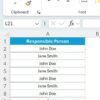 Travel Itinerary Checklist in Excel - Image 3