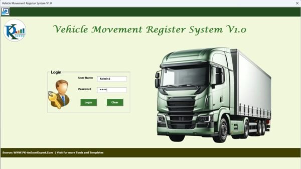 Vehicle Movement Register System V1.0 - Image 2