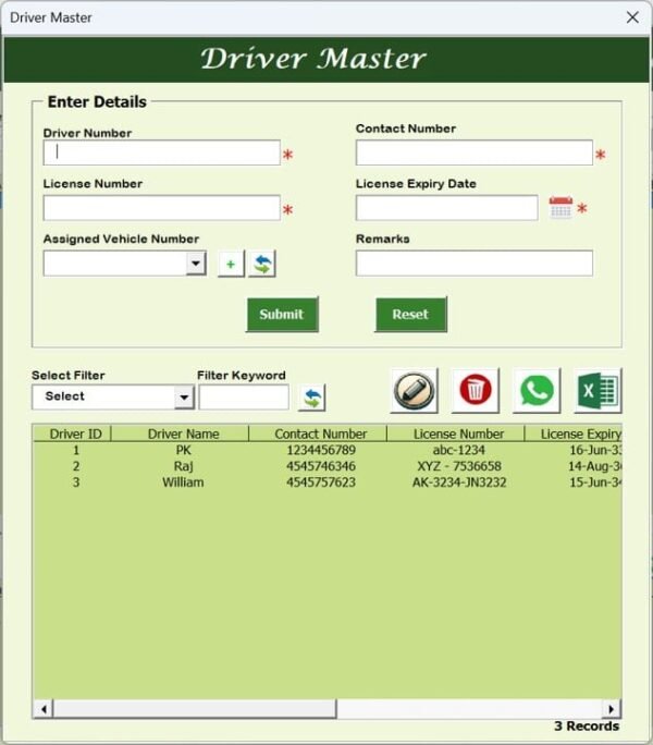 Vehicle Movement Register System V1.0 - Image 7