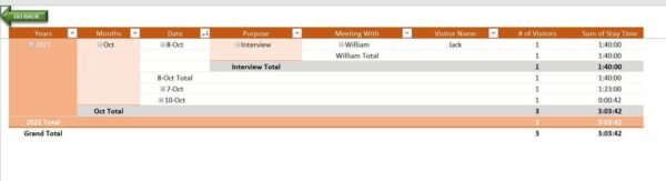 Visitor Log Book in Excel VBA - Image 5