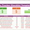 Weight Loss Tracker Checklist Template in Excel - Image 2