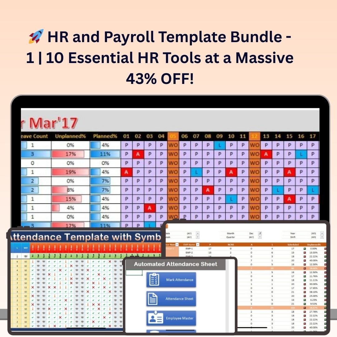 HR and Payroll Template Bundle - 1