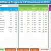 Affiliate Program KPI Dashboard in Excel - Image 3