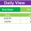 Annual Customer Satisfaction Survey Calendar in Excel - Image 7