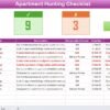 Apartment Hunting Checklist in Excel - Image 2