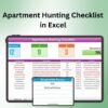Apartment Hunting Checklist in Excel