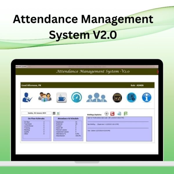 Attendance Management System V2.0