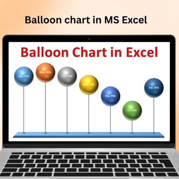 Balloon chart in MS Excel