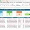 Bank Account Reconciliation Checklist in Excel - Image 2