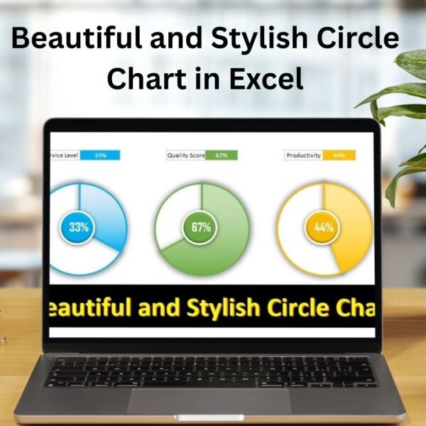 Beautiful and Stylish Circle Chart in Excel