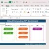 Cloud Computing KPI Dashboard in Excel - Image 2