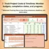 Construction KPI Dashboard in Power BI