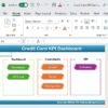 Credit Card KPI Dashboard in Excel - Image 2