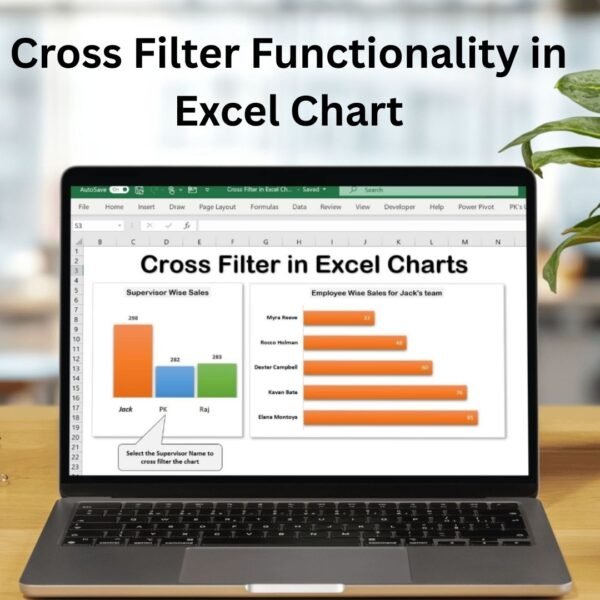 Cross Filter Functionality in Excel Chart
