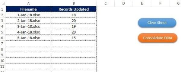 Data Consolidation from multiple files in Excel - Image 2