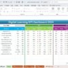 Digital Learning KPI Dashboard in Excel - Image 3