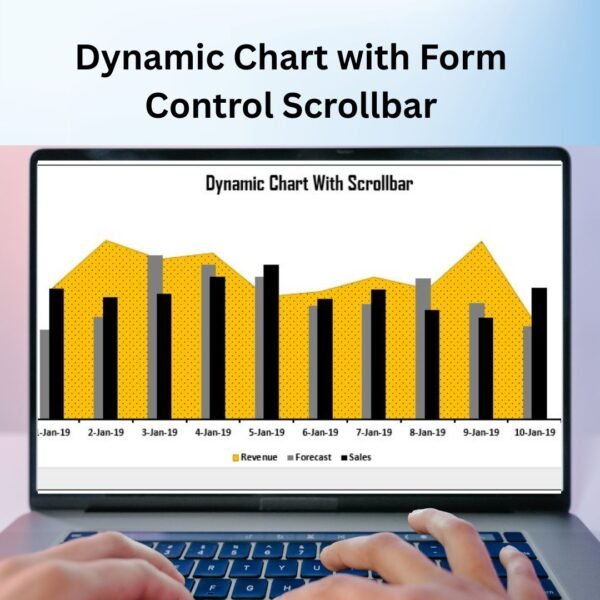 Dynamic Chart with Form Control Scrollbar