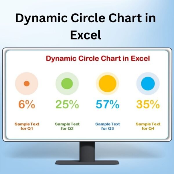 Dynamic Circle Chart in Excel