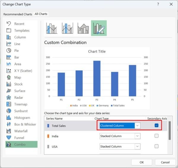 Effective Stacked Column Chart with Integrated Totals - Image 5