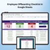 Employee Offboarding Checklist in Google Sheets