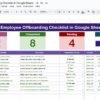 Employee Offboarding Checklist in Google Sheets - Image 3