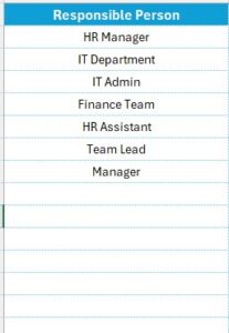 Employee Offboarding Monitoring Checklist in Excel - Next Gen Templates
